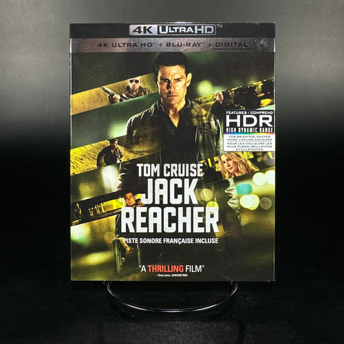 Jack reacher uhd blu ray - reacher,